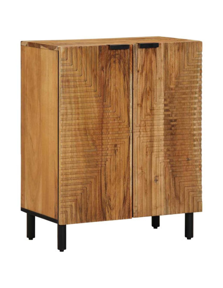 Set di Credenze 3 pz 180 x 33 x 75 cm Legno di Acacia Massello