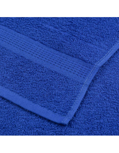 Asciugamani per sauna FROGN 4 pezzi Blu 80x200 cm 360 g/m²