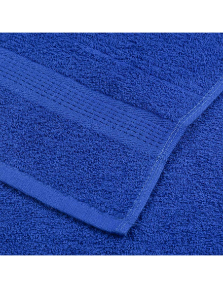 Asciugamani per sauna FROGN 4 pezzi Blu 80x200 cm 360 g/m²