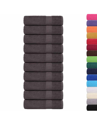 Asciugamani da doccia FROGN 25 pz Antracite 70x140 cm 360 g/m²