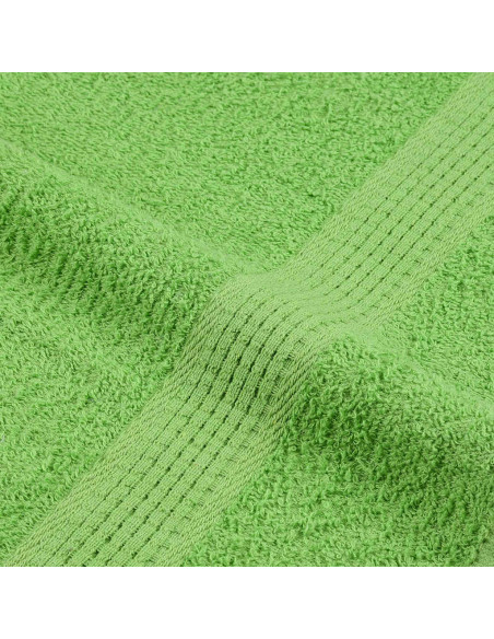 Asciugamani FROGN 4 pz Verde Mela 100x200 cm 360 g/m²