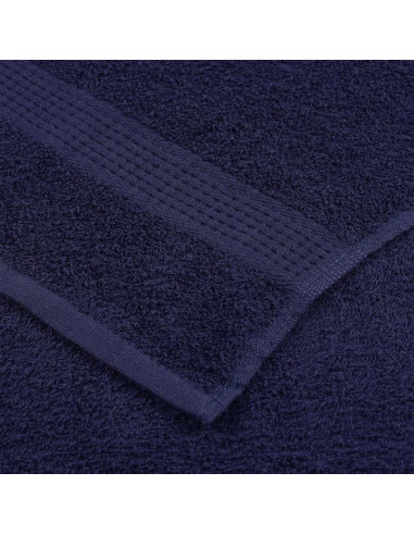 Asciugamani FROGN 4 pz Blu Navy 100x200 cm 360 g/m²