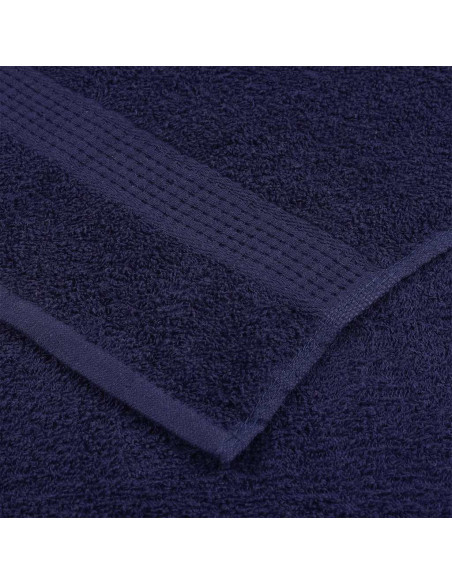 Asciugamani FROGN 4 pz Blu Navy 100x200 cm 360 g/m²