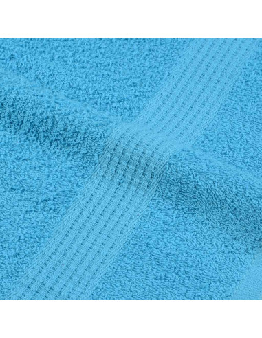 Asciugamani per sauna FROGN 4 pz Turchese 80x200 cm 360 g/m²