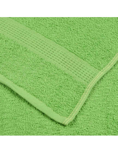 Asciugamani da bagno FROGN 4 pz Verde mela 100x150 cm 360 g/m²
