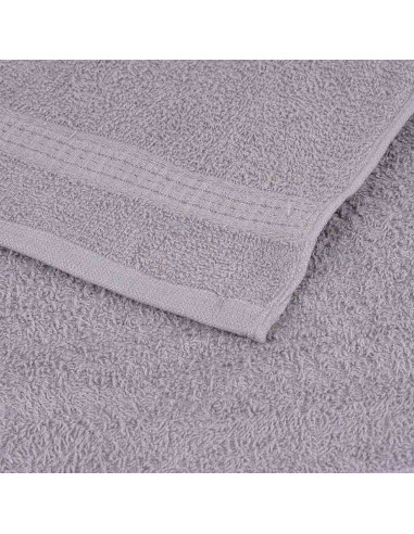 Asciugamani da bagno FROGN 4 pz Grigio 100x150 cm 360 g/m²
