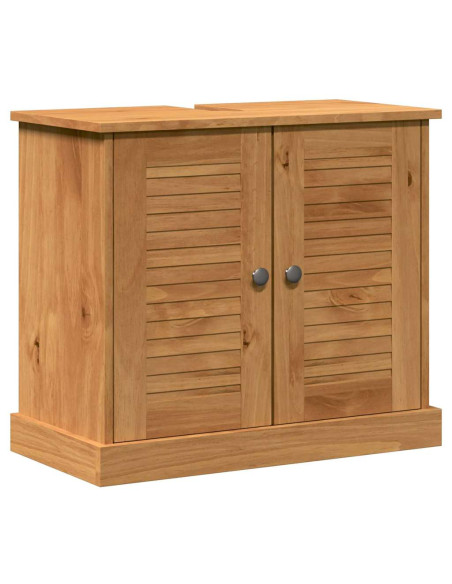 Set di mobili per il bagno VIGO 4 pz Marrone miele