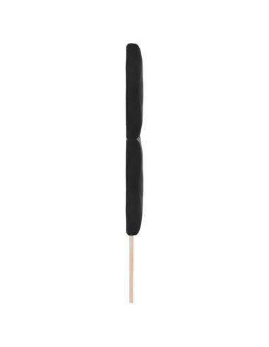 Testiera Nero 180 cm Velluto