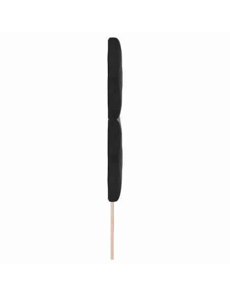 Testiera Nero 180 cm Velluto