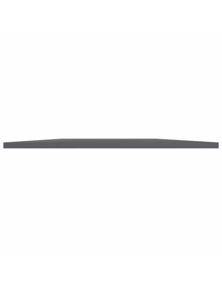 Ripiani per Libreria 4pz Grigio Lucido 80x20x1,5cm Multistrato