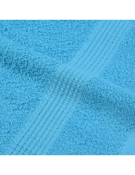 Asciugamani da bagno FROGN 2 pz Turchese 100x150 cm 360 g/m²