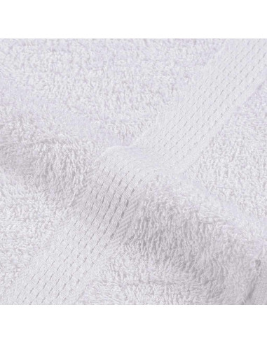 Asciugamani da doccia FROGN 25 pz Bianco 70x140 cm 360 g/m²