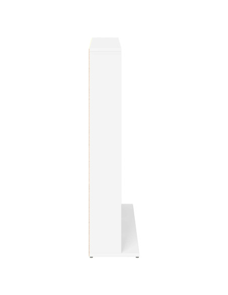 Mobile per CD Bianco 96 x 23,5 x 97,5 cm Legno ingegnerizzato