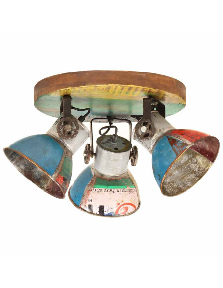 Lampada da Soffitto Industriale 25 W Multicolore 45x25 cm E27