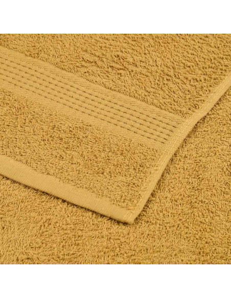 Set di asciugamani 6 pezzi FROGN Oro 360 g/m²