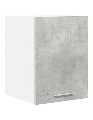 Armadio pensile Grigio Cemento e Bianco 30 x 31 x 40 cm
