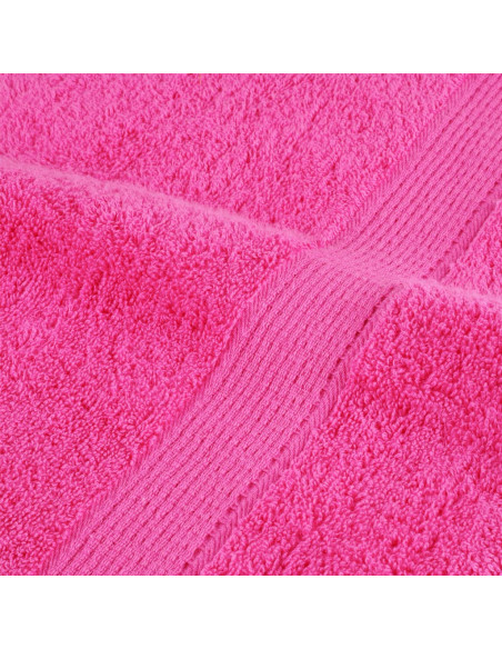 Asciugamani per Sauna SOLUND 2 pz Rosa 80x200 cm 600 g/m²