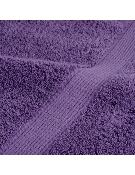 Asciugamani da Doccia SOLUND 2 pz Viola 70x140 cm 600 g/m²
