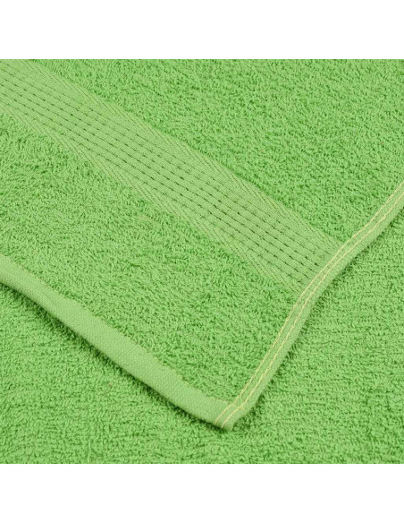 Asciugamani da doccia FROGN 4 pz Verde mela 70x140 cm 360 g/m²