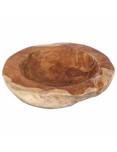 Portafrutta JEPARA Ø 30 cm Legno di teak massello Rotondo 2