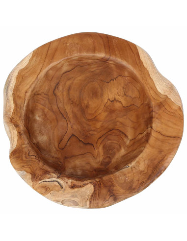 Portafrutta JEPARA Ø 30 cm Legno di teak massello Rotondo