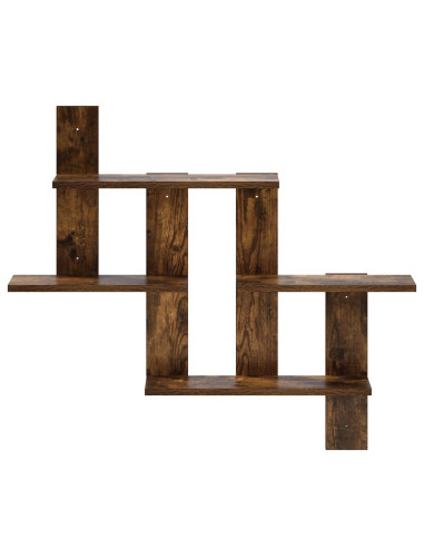 Scaffale da parete Rovere Fumo 85 x 13,5 x 73,5 cm