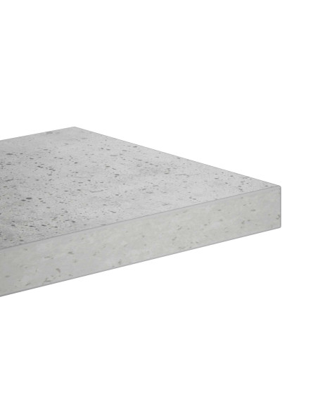 Scaffale da parete Grigio Cemento 61 x 13,5 x 105 cm