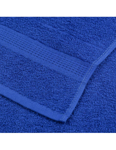 Asciugamani da doccia FROGN 10 pezzi Blu 70x140 cm 360 g/m²