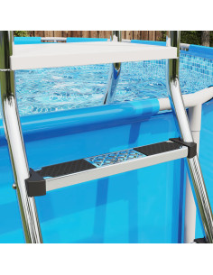 Gradino di ricambio per scaletta piscina 50 x 9 x 3.5 cm