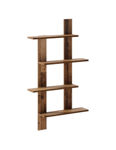 Scaffale da parete Legno di quercia 61 x 13,5 x 105 cm