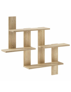 Scaffale da parete Rovere Sonoma 85 x 13,5 x 73,5 cm