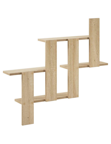Scaffale da parete Rovere Sonoma 85 x 13,5 x 73,5 cm