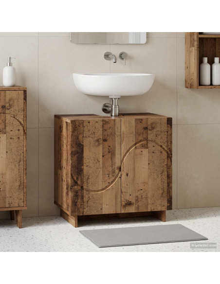 Mobile da bagno Legno antico 60 x 41 x 58 cm