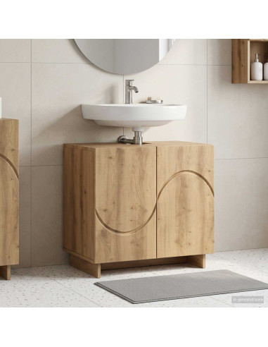 Mobile da bagno Rovere Artigianale 60 x 41 x 58 cm