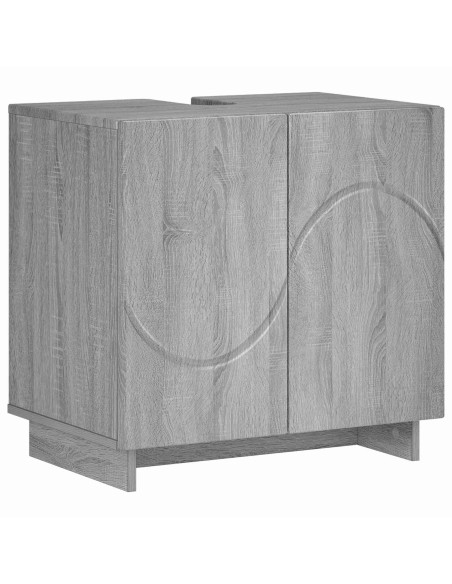 Mobile da bagno Sonoma grigio 60 x 41 x 58 cm