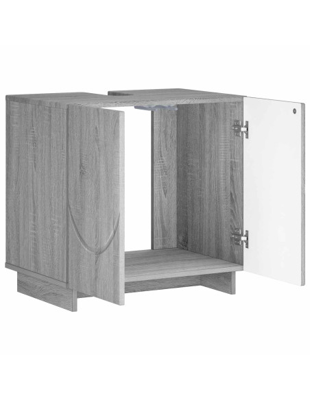 Mobile da bagno Sonoma grigio 60 x 41 x 58 cm