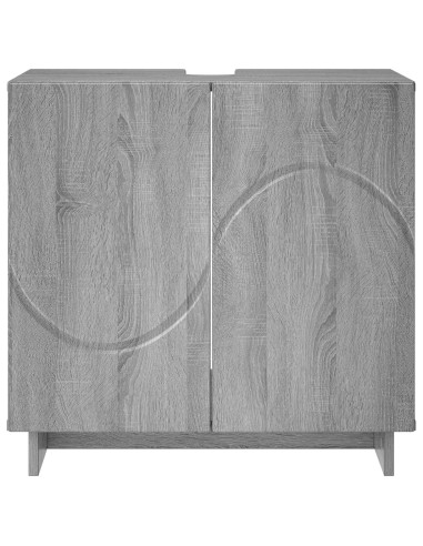 Mobile da bagno Sonoma grigio 60 x 41 x 58 cm