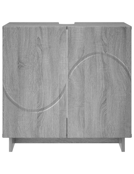 Mobile da bagno Sonoma grigio 60 x 41 x 58 cm