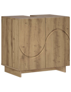 Mobile da bagno Rovere Artigianale 60 x 41 x 58 cm 2