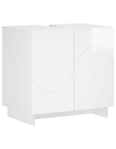 Mobile da bagno Bianco Lucido 60 x 41 x 58 cm