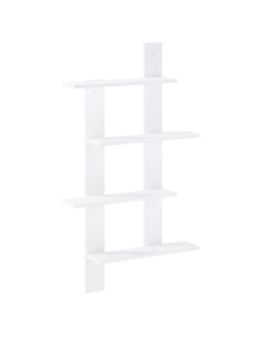 Scaffale da parete Bianco 61 x 13,5 x 105 cm