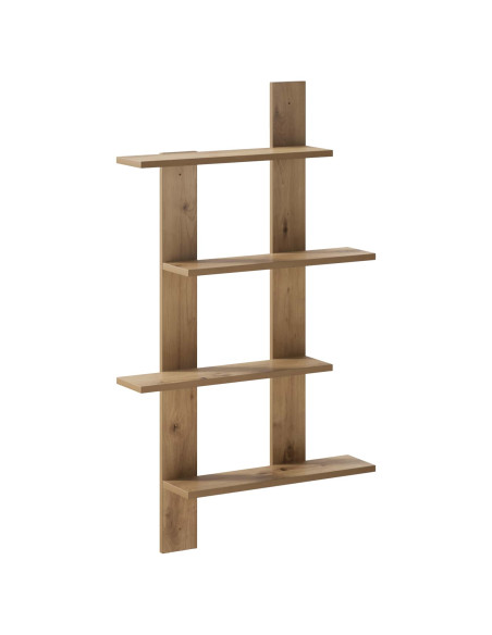 Scaffale da parete Rovere Artigianale 61 x 13,5 x 105 cm