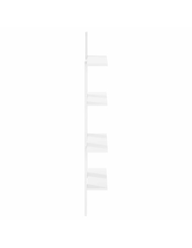 Scaffale da parete Bianco 61 x 13,5 x 105 cm