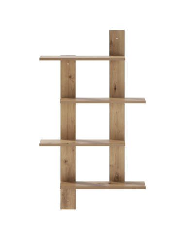 Scaffale da parete Rovere Artigianale 61 x 13,5 x 105 cm