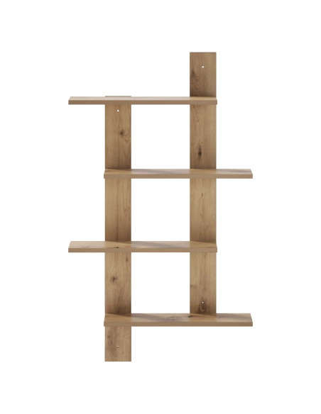 Scaffale da parete Rovere Artigianale 61 x 13,5 x 105 cm