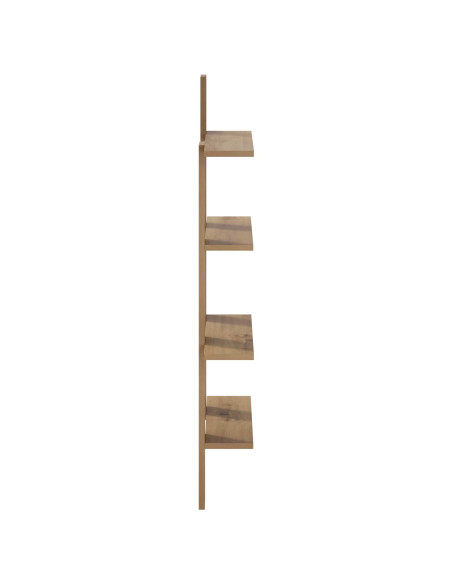 Scaffale da parete Rovere Artigianale 61 x 13,5 x 105 cm
