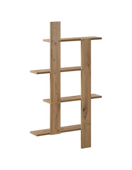 Scaffale da parete Rovere Artigianale 61 x 13,5 x 105 cm