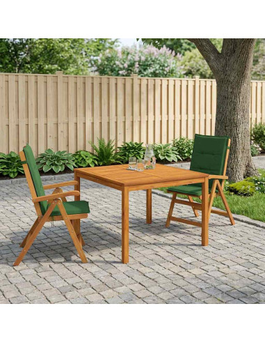 Set da pranzo da giardino 3 pezzi 3 pz Naturale