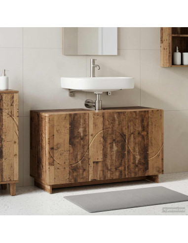 Mobile da bagno Legno antico 101 x 41 x 58 cm Legno multistrato