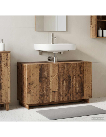 Mobile da bagno Legno antico 101 x 41 x 58 cm Legno multistrato